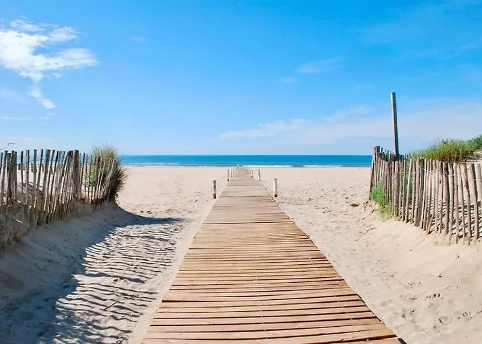 Grande Motte Rez De Jardin شقة *